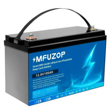 Аккумулятор 100Ah 12V BMS LiFePO4 MFUZOP Аккумулятор 100Ah 12V BMS LiFePO4 MFUZOP