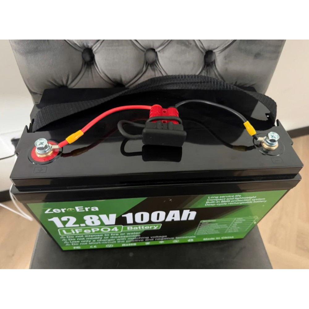 Аккумулятор LiFePO4 12.8V 100Ah (1280Wh) с BMS 100A Zero Era