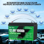 Аккумулятор LiFePO4 12.8V 100Ah (1280Wh) с BMS 100A Zero Era