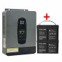 3 кВт Комплект автономного живлення 3 кВт інвертор DATOU BOSS DT2430 + 2 АКБ LiFePO4 12V 100Ah