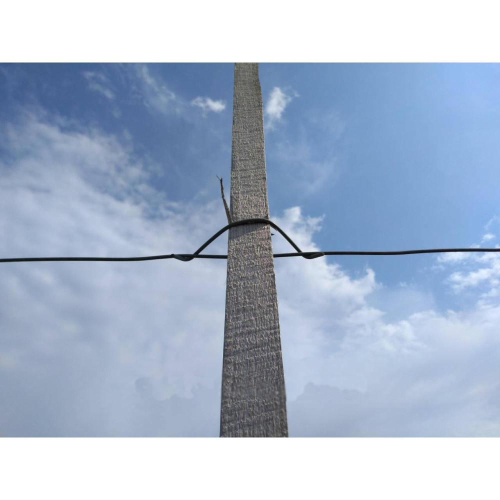 Скоба крепление для шпалер (100 шт.) 3 мм Буковинка