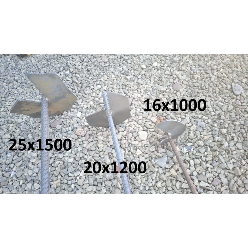 Садовый анкер 20×1200 мм для шпалеры