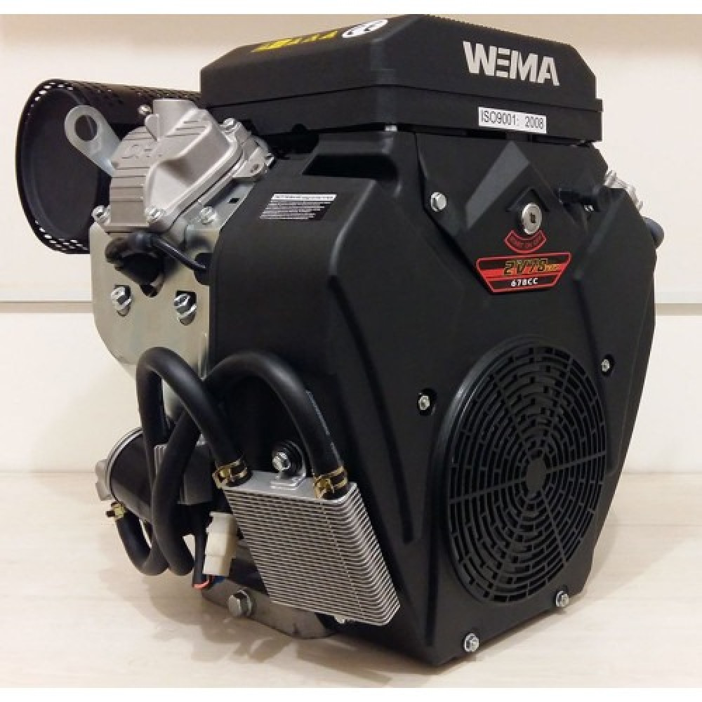 Двигатель двухцилиндровый 20 л.с бензиновый шпонка 25.4мм Weima WM2V78F