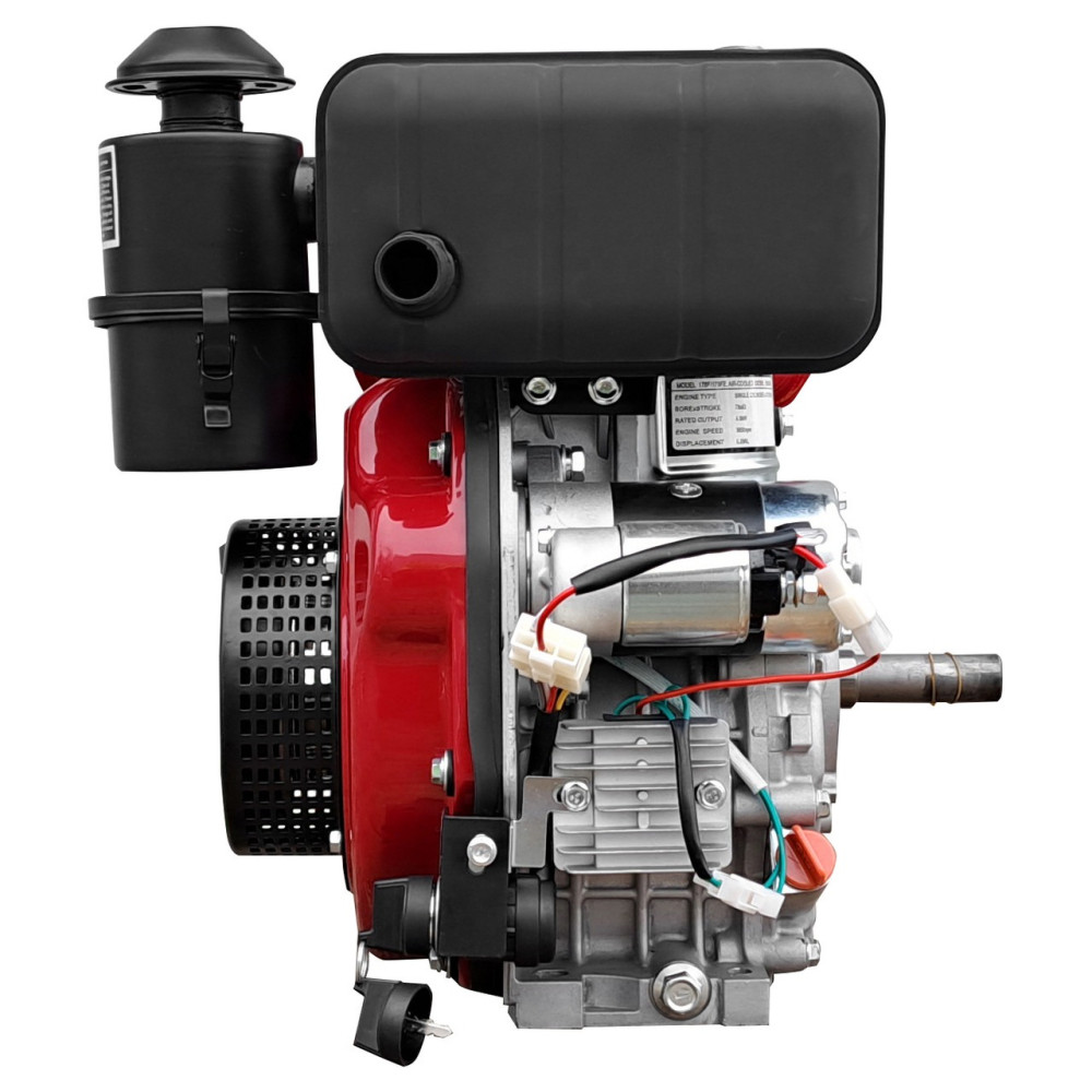 Двигатель дизельный 6л.с., шпонка 25 мм, стартер Weima WM178FE