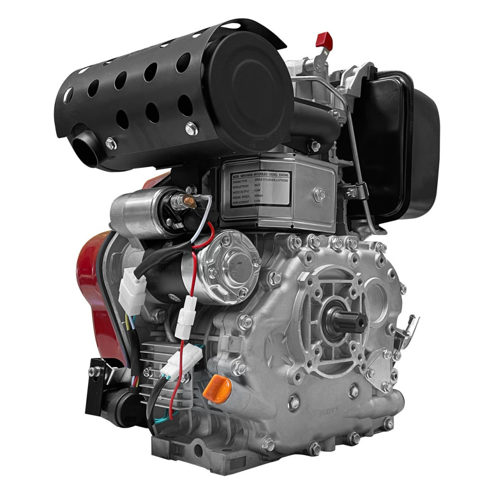 Двигатель дизельный 9.5 л.с., шлицы, эл.стартер Weima WM186FBE