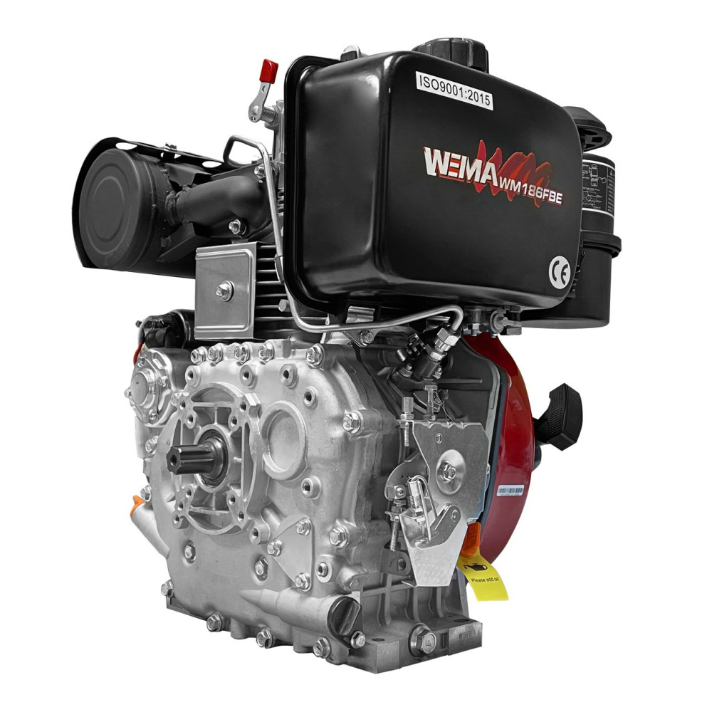 Двигатель дизельный 9.5 л.с., шлицы, эл.стартер Weima WM186FBE