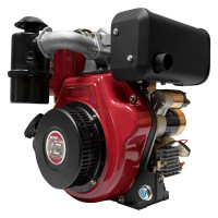 Двигун дизельний 12 к.с., шпонка 25 мм, електростарт Weima WM188FBE (з'ємний циліндр)