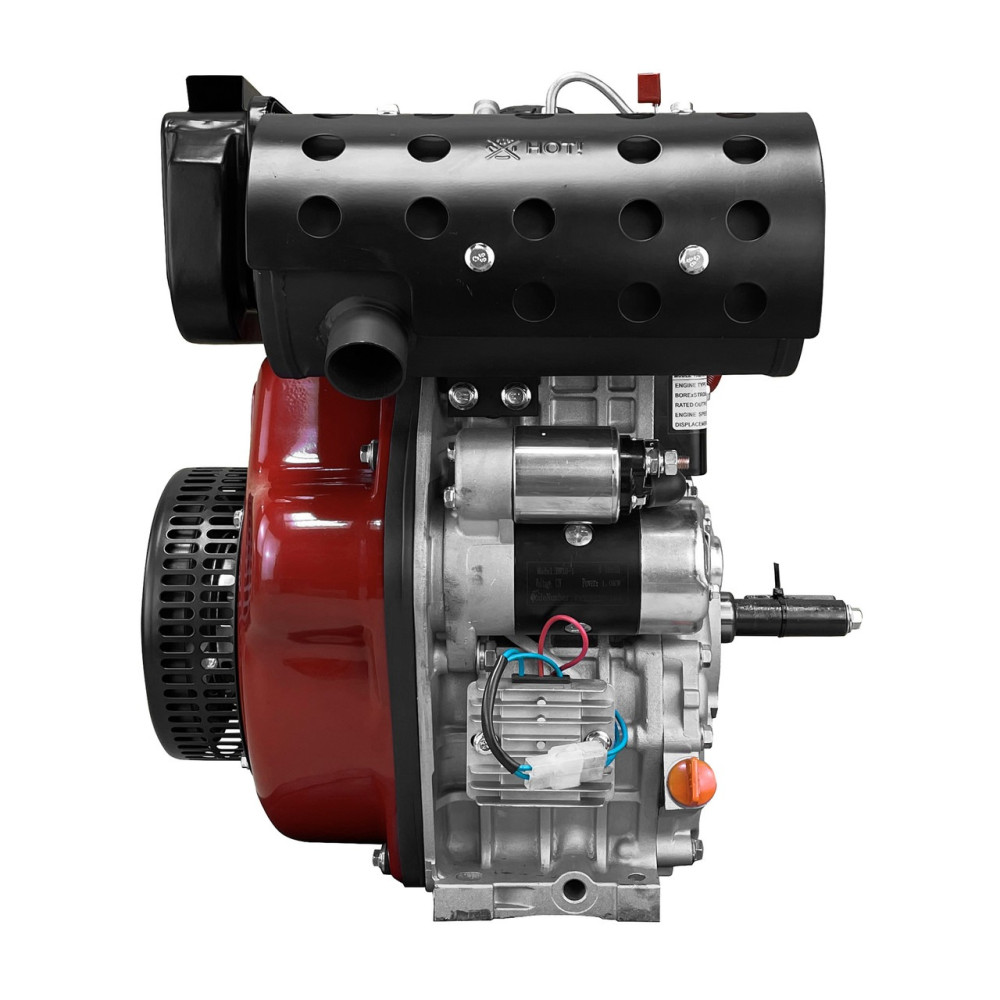 Двигатель дизельный 14 л.с., шпонка 25 мм эл.стаот Weima WM192FAE