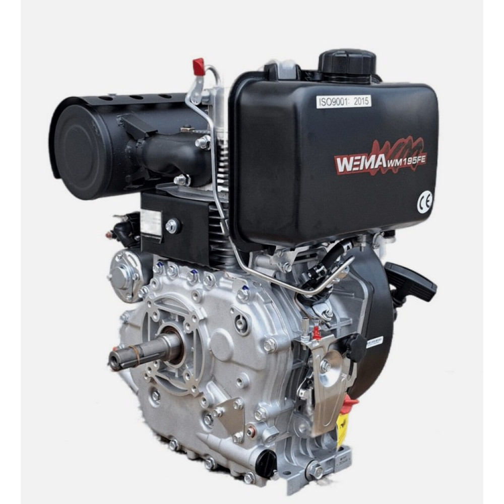 Двигатель дизельный 15 л.с., шпонка 25 мм, эл.старт Weima WM195FE