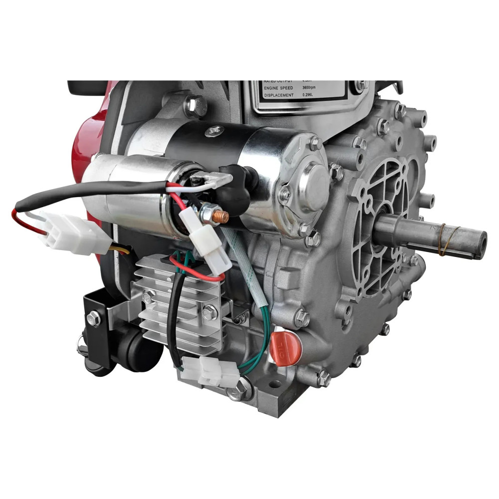 Двигатель дизельный 6л.с., шпонка 25 мм, стартер Weima WM178FE