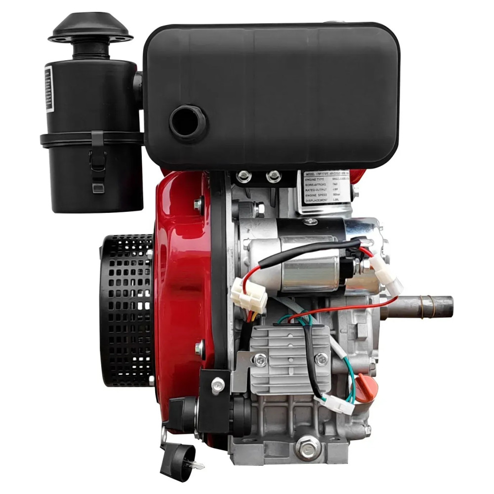 Двигатель дизельный 6л.с., шпонка 25 мм, стартер Weima WM178FE