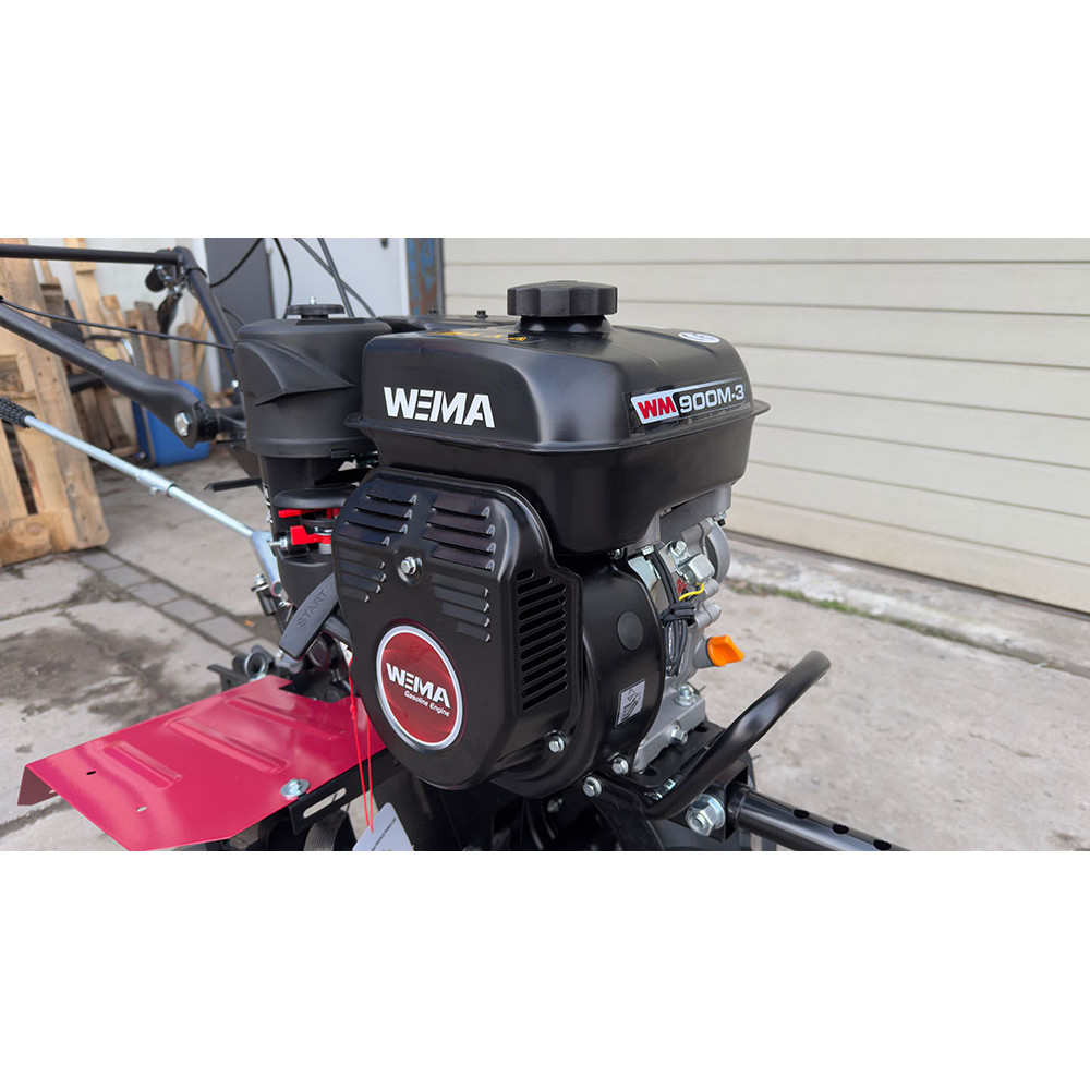 Мотоблок бензиновый 7 л.с., 3+1, фрезы, колеса 19*7-8 Weima WM900M-3 BASIS