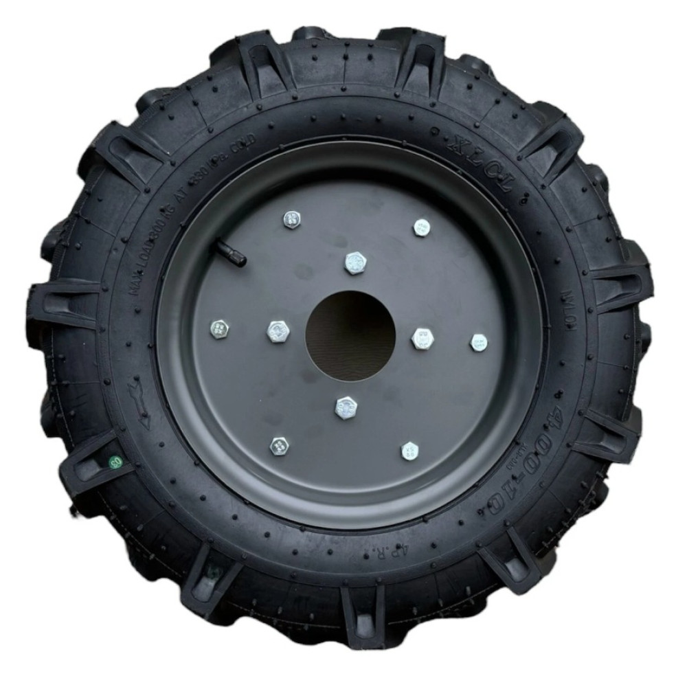 Колесо для мотоблока 4.00-10, диаметр 460 мм (1 шт.) Колесо для мотоблока 4.00-10, диаметр 460 мм (1 шт.)