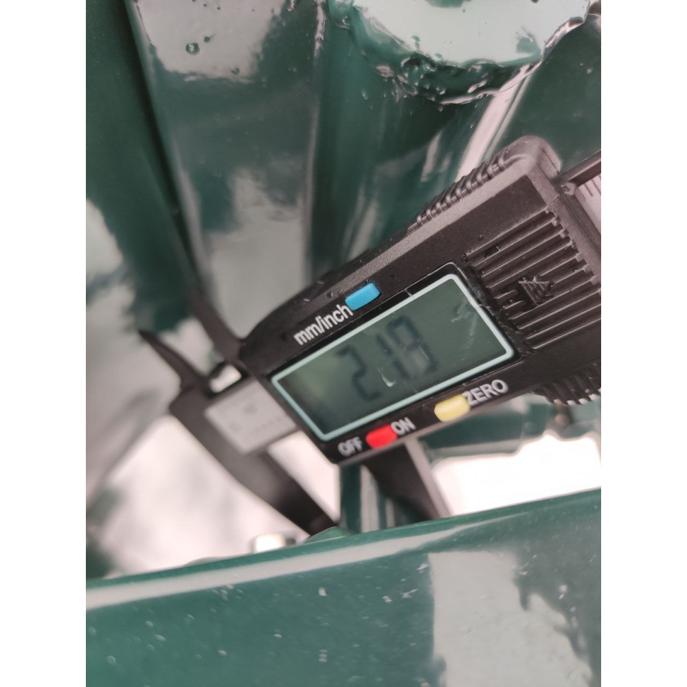 Картофелесажалка для мотоблока однорядная, бункер 34 л Буковинка