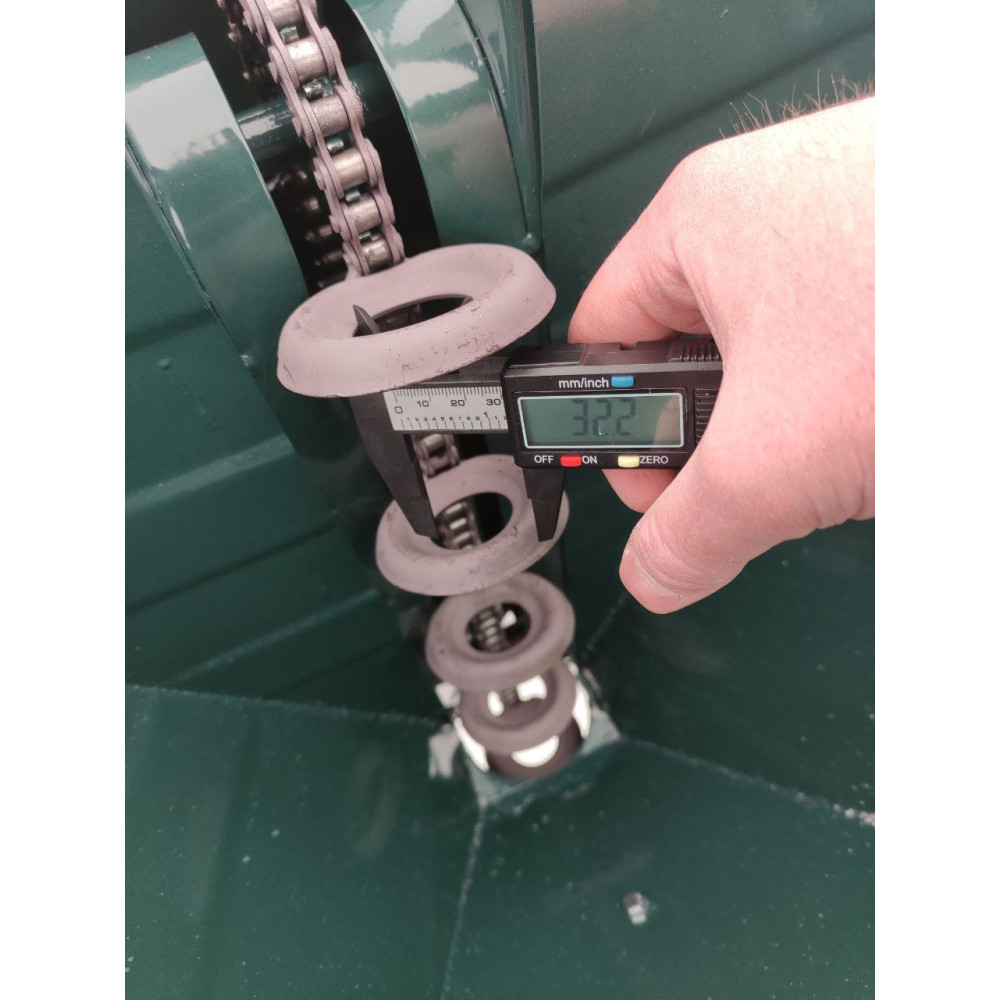 Картофелесажалка для мотоблока однорядная 34 л с бункером для удобрений Буковинка 