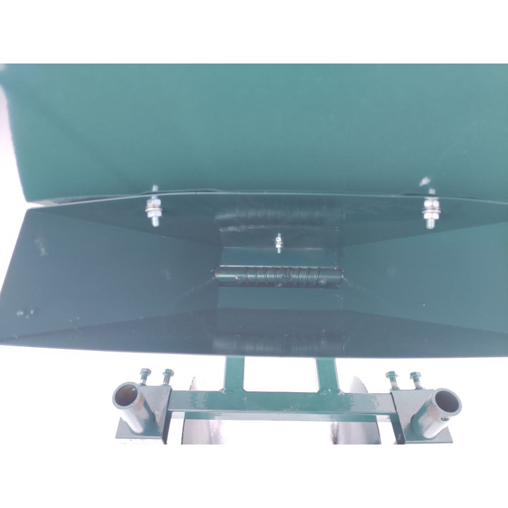 Картофелесажалка для мотоблока однорядная 34 л с бункером для удобрений Буковинка 