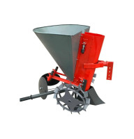 Картоплесаджалка для мотоблока з бункером для добрив