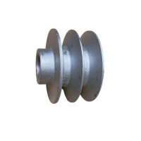 Шкив ремня ведущий 2-х ручейковый на коленвал 25 мм (76 мм)