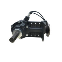 Редуктор с дифференциалами для мотоблока (нога с разблокираторами)