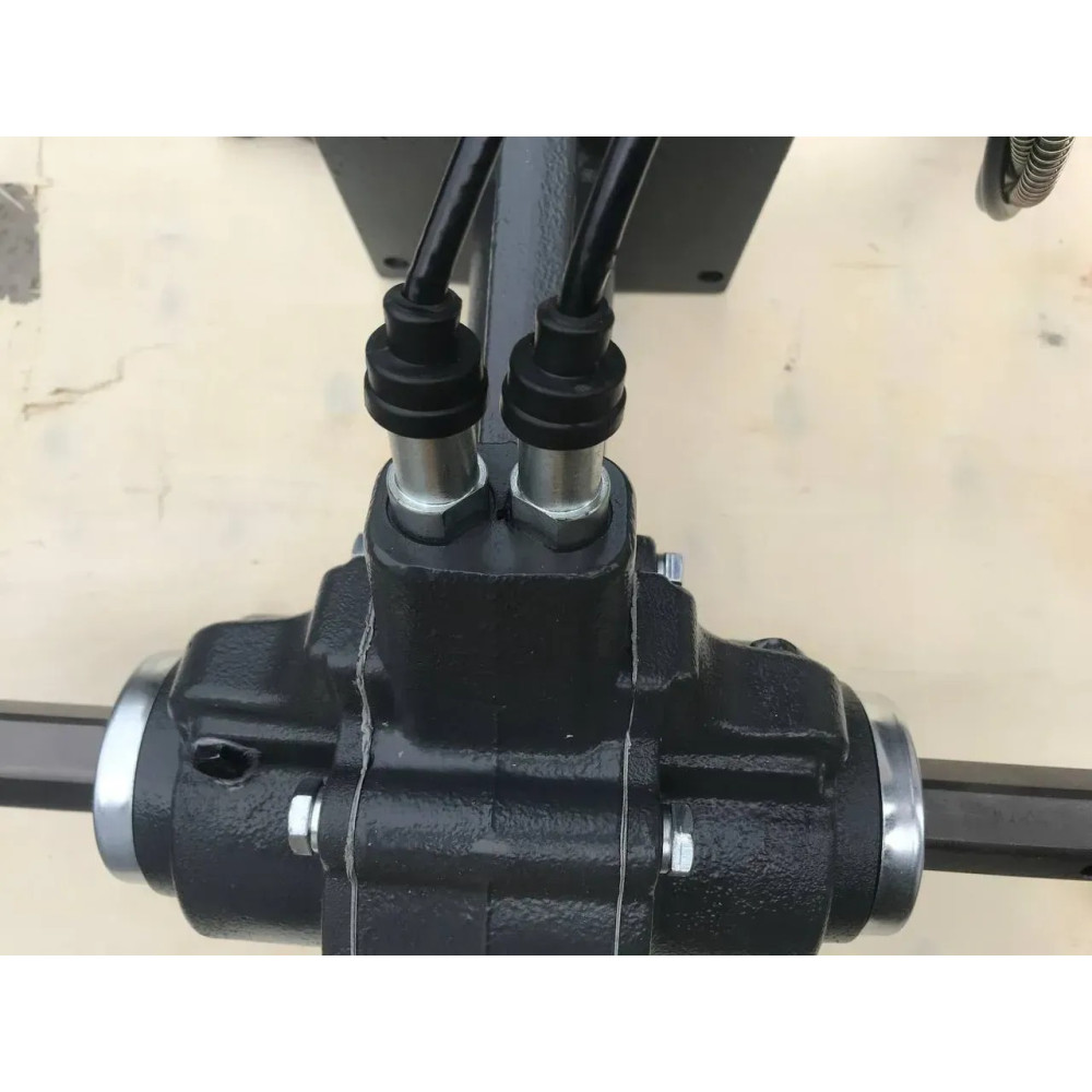 Редуктор с дифференциалами для мотоблока (нога с разблокираторами)