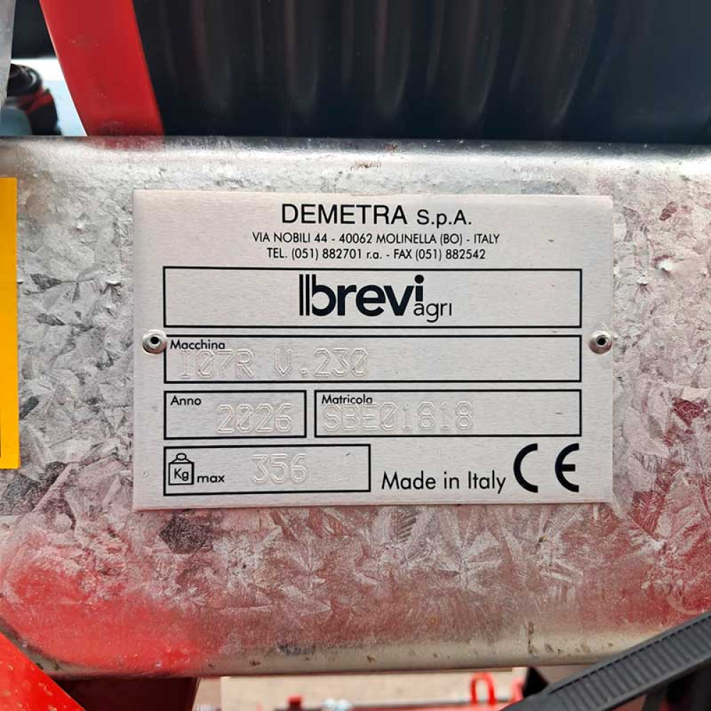 Междурядная садовая почвофреза для тракторов Breviagri IO7R