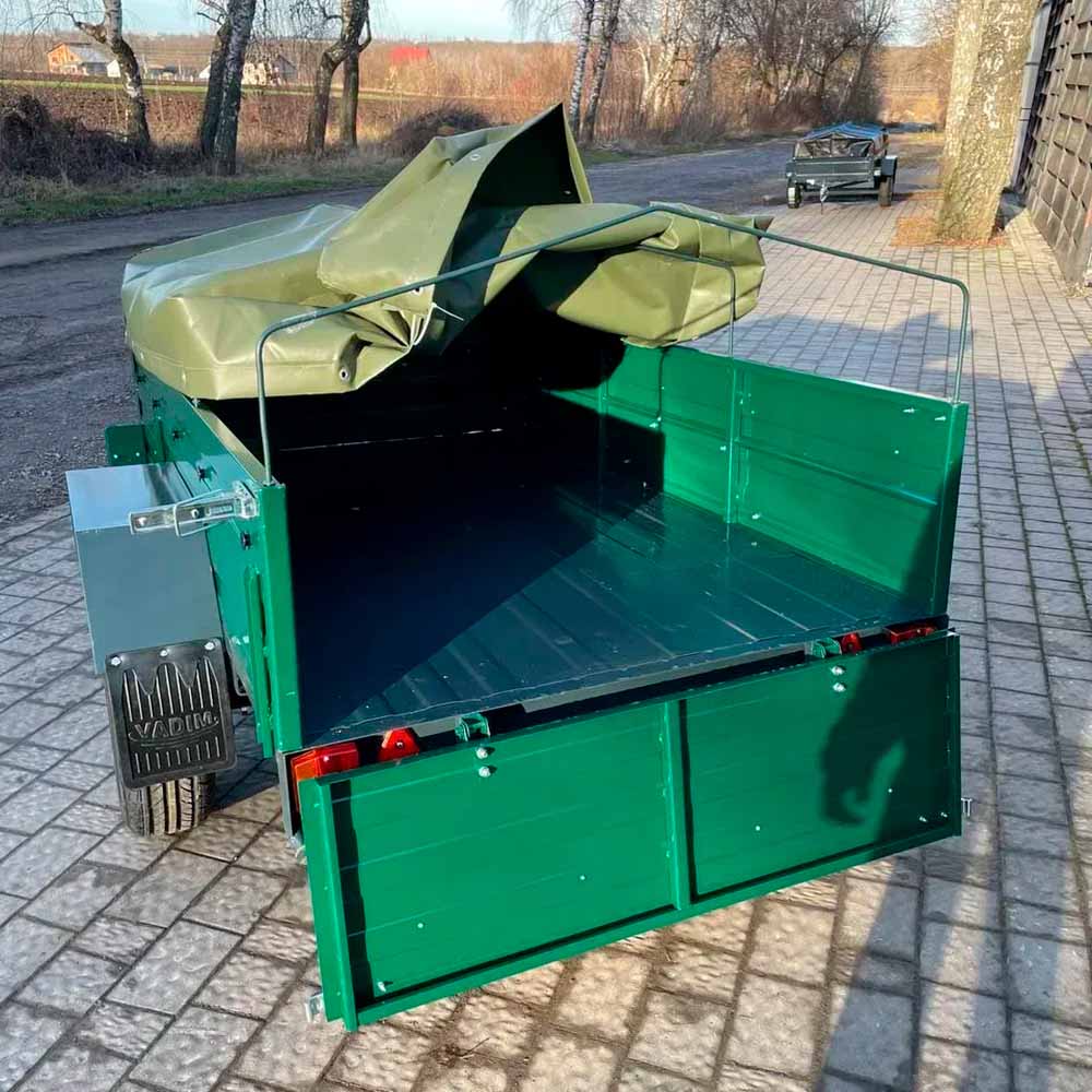 Прицеп автомобильный 2000 × 1200 × 540 мм АМС500