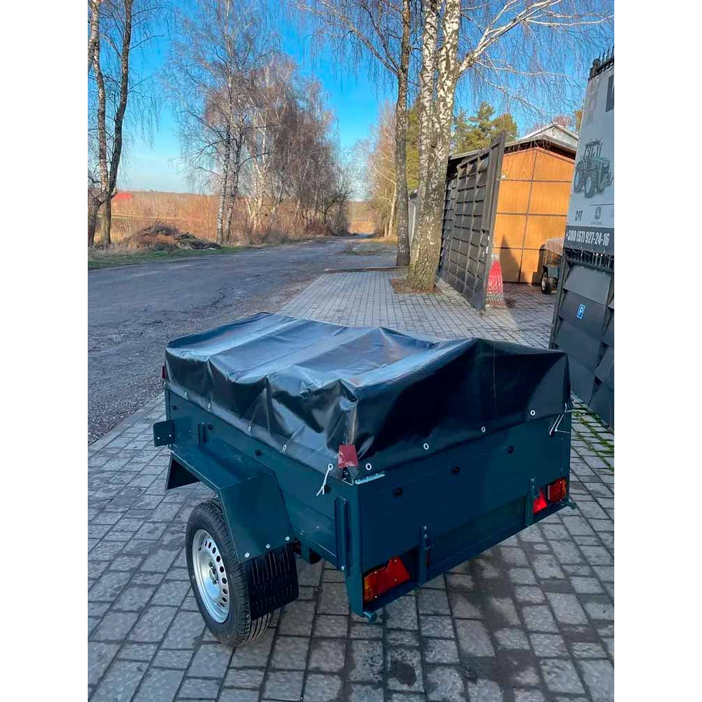 Прицеп автомобильный 1700 × 1200 × 340 мм АМС550